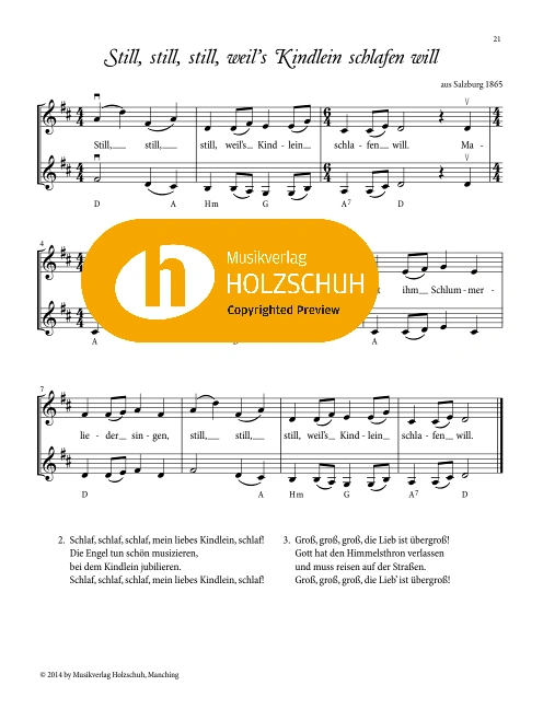 Still, still, still, weils Kindlein schlafen will